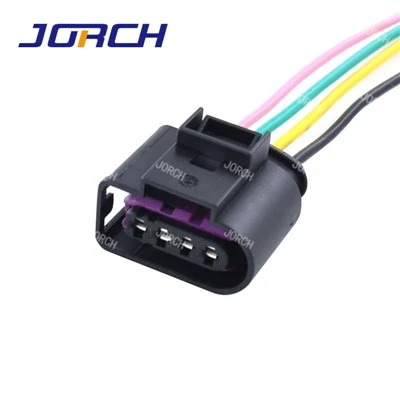 4 Pin Female Automotive Wiring Elettriku Wire Xedd Konnettur 4D 0 971 994 4D0971994